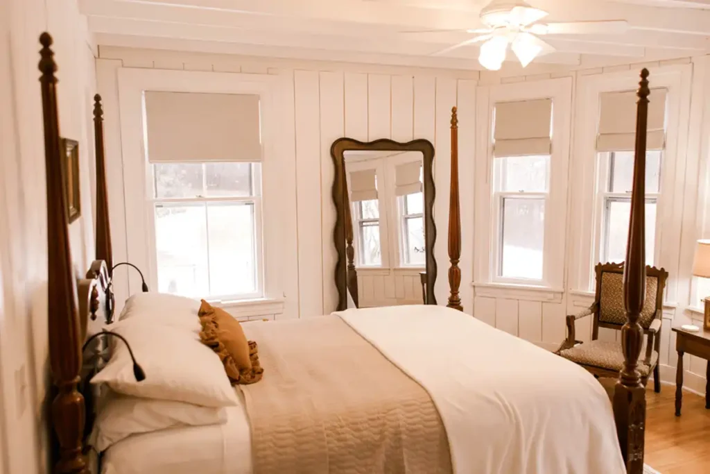Virginia Fall Foliage, guest room at our bed and breakfast
