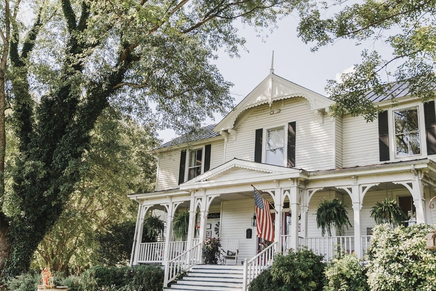 The Most Romantic Small Towns in Virginia 2 If you're out exploring The Most Romantic Small Towns in Virginia, you'll want to stay at our charming bed and breakfast in Lovingston, pictured here